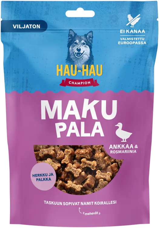 Hau-Hau Champion Viljaton Makupala ankka-rosmariini 200 g