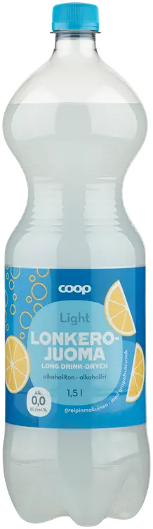 Coop lonkerojuoma light alkoholiton greipinmakuinen 1.5 l