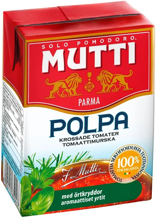Mutti Tomaattimurska yrtti 390g