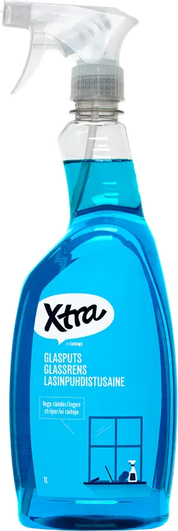Xtra lasinpuhdistusaine 1l
