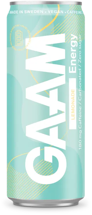 GAAM Energy 330ml Lemonade
