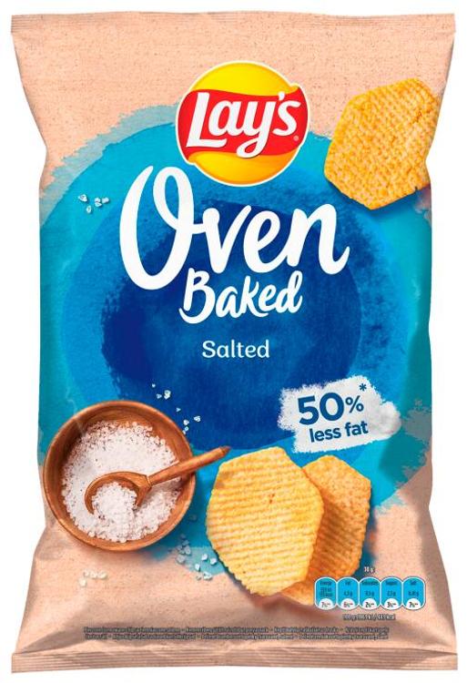 Kartulikrõps Lay's Oven Baked Soola 110g