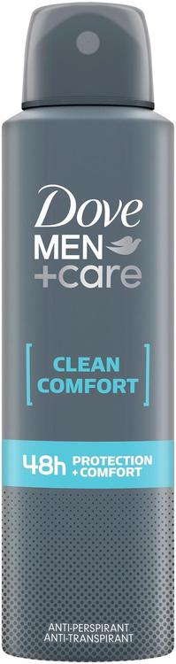 Dove Men+Care Men+Care 48h Clean Comfort antiperspirantti deodorantti spray 150 ml