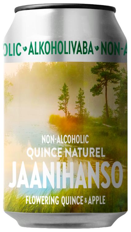 Jaanihanso Quince Naturel alkoholivaba siider 330ml