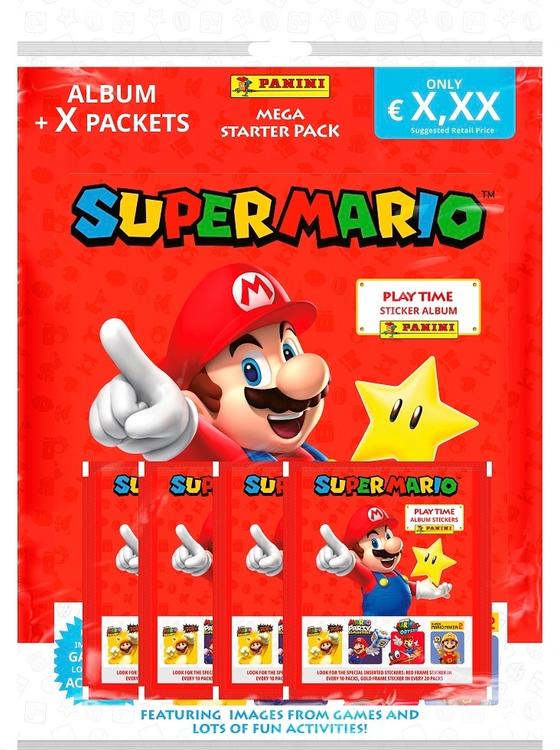 SUPER MARIO STICKER STARTER