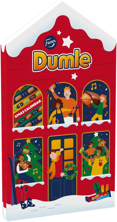 Fazer Dumle joulukalenteri 225g