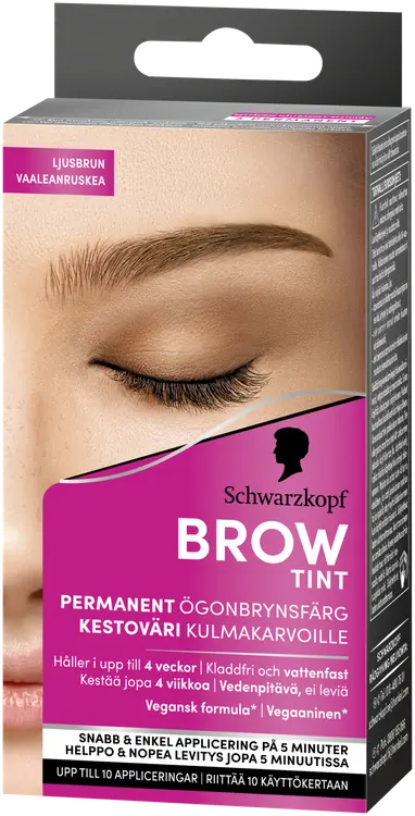 Schwarzkopf Brow Tint kulmaväri Light Brown