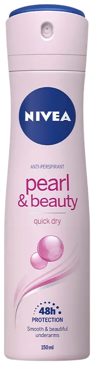 NIVEA 150ml Pearl & Beauty Deo Spray -antiperspirantti
