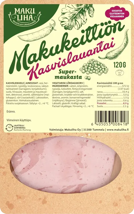 Makuliha Makukeittiön Kasvislauantai 120 g