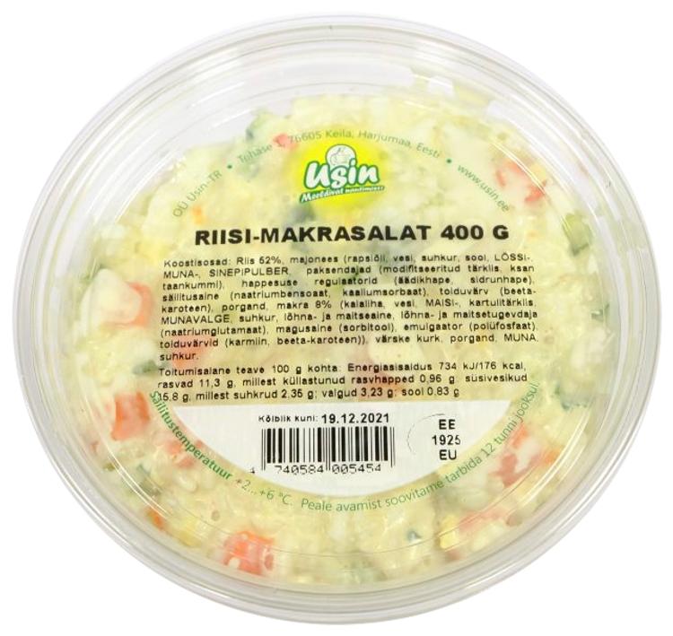 Riisi-makrasalat 400 g