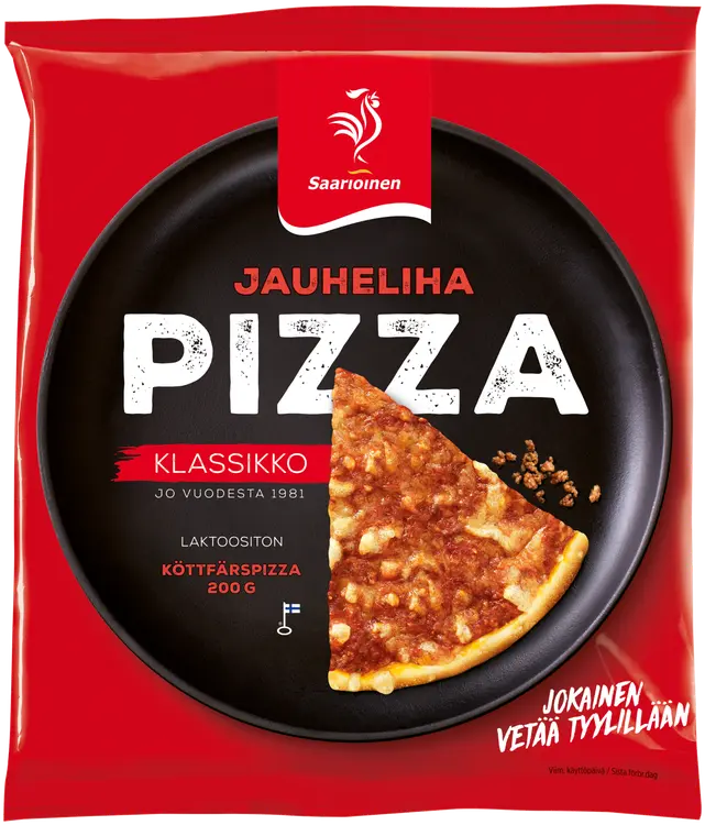 Saarioinen Jauhelihapizza 200g
