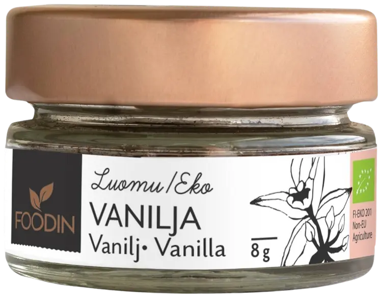 Foodin Vanilja, luomu 8g