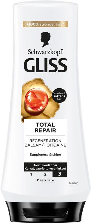 Schwarzkopf Gliss Total Repair hoitoaine 200ml