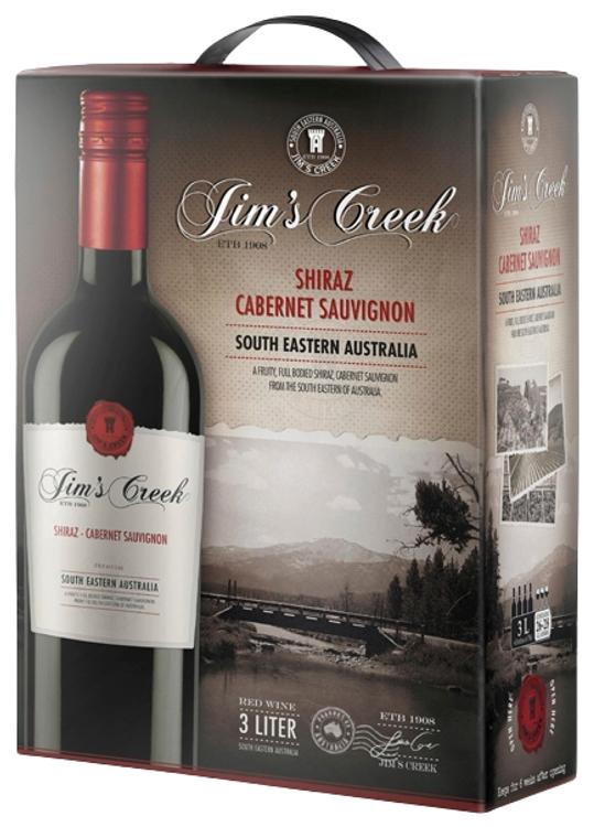 Jim`s Creek Shiraz-Cabernet Sauvignon GT vein 13,5%vol 3L