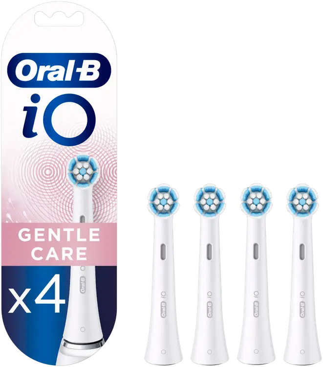 Oral-B Vaihtoharjat iO Gentle Care 4 kpl