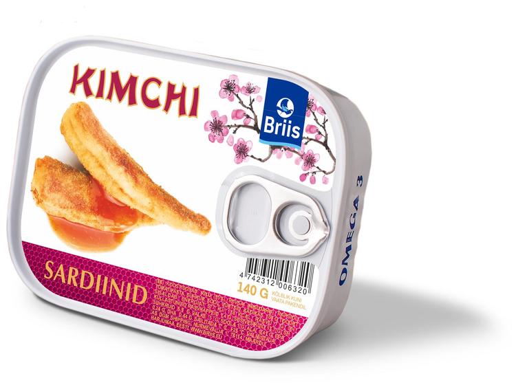 Balti sardiinid kimchi 140 g