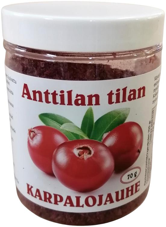 Anttilan Tilan karpalojauhe 70g