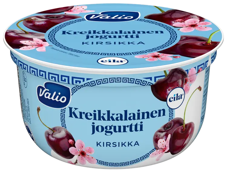 Valio kreikkalainen jogurtti 150 g kirsikka laktoositon