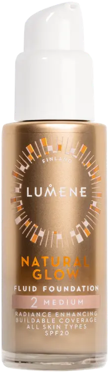 Lumene Natural Glow Heleyttävä meikkivoide SK20 2 Medium 30 ml
