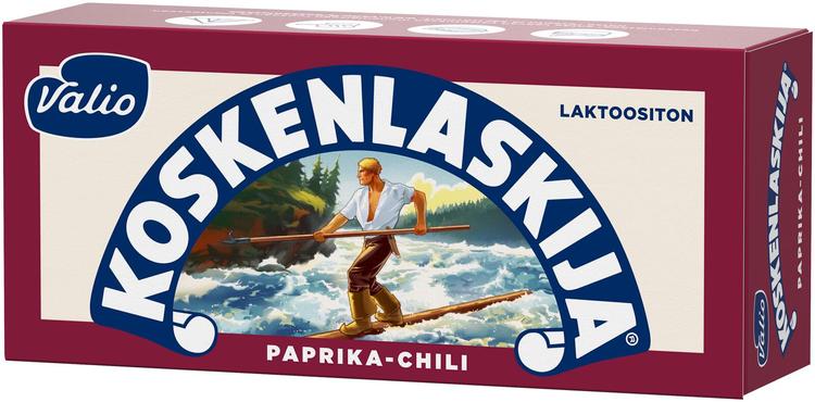 Valio Koskenlaskija® e250 g paprika-chili sulatejuusto laktoositon