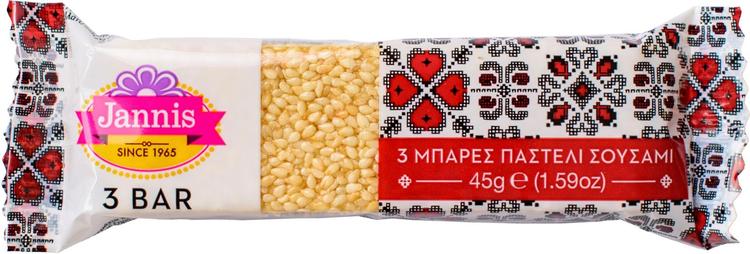 Jannis seesampatukka 3 levyä 45g