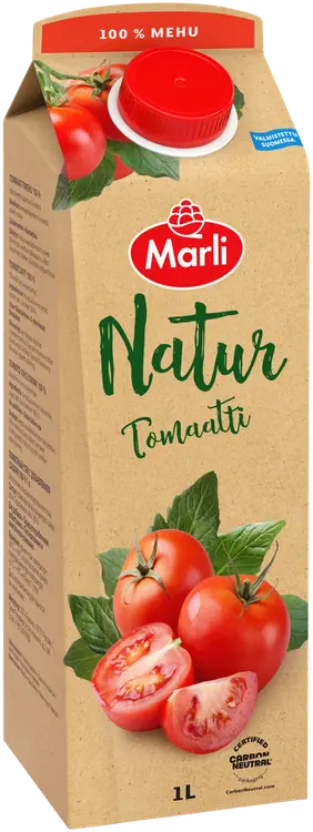 Marli Natur Tomaattimehu 100% 1L
