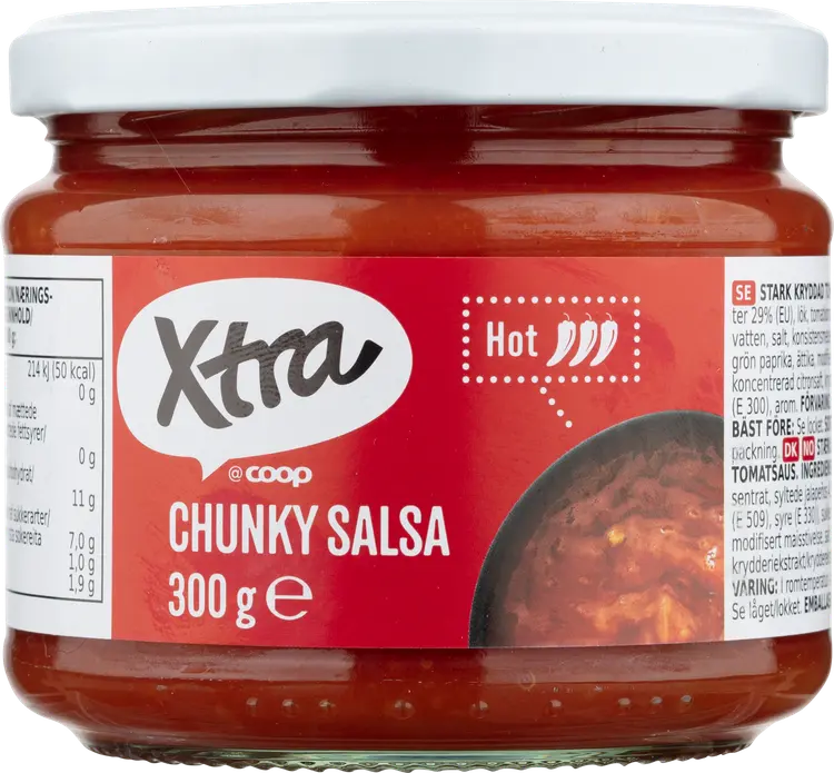 Xtra salsakastike Hot 300 g