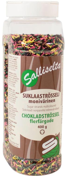 Salliselta Monivärinen Suklaaströsseli 400g