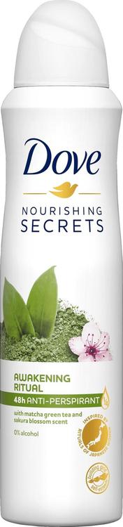 Dove Nourishing Secrets Awakening Ritual Antiperspirantti Deodorantti Spray 48 h suoja 150 ml