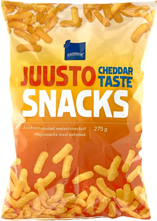 Rainbow juustosnacks 275 g