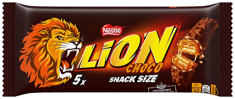 Nestlé Lion 5x30g suklaakuorrutteinen vohvelipatukka