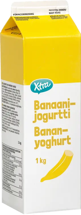 Xtra banaanijogurtti 1kg