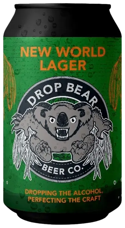 Drop Bear New World Lager 0,5 til-% 0,33 l tölkki
