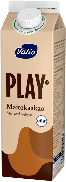 Valio Play® maitokaakaojuoma 1 l laktoositon