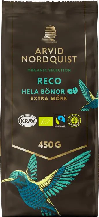 Arvid Nordquist Selection 450g Reko pavut Luomu, Fairtrade