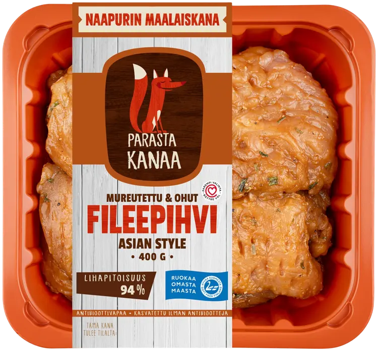 Naapurin Maalaiskanan mureutettu ohutfilee, Asian style 400g