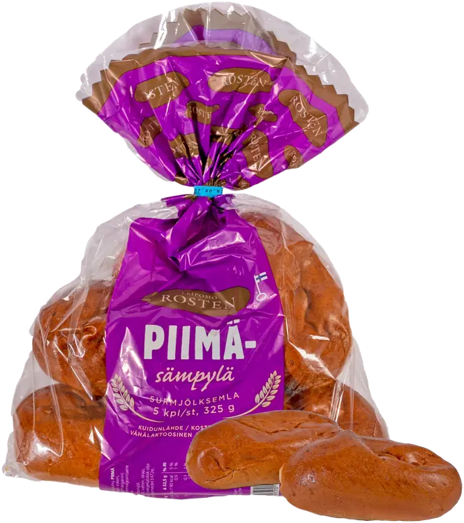 Leipomo Rosten Piimäsämpylä 5kpl 325g