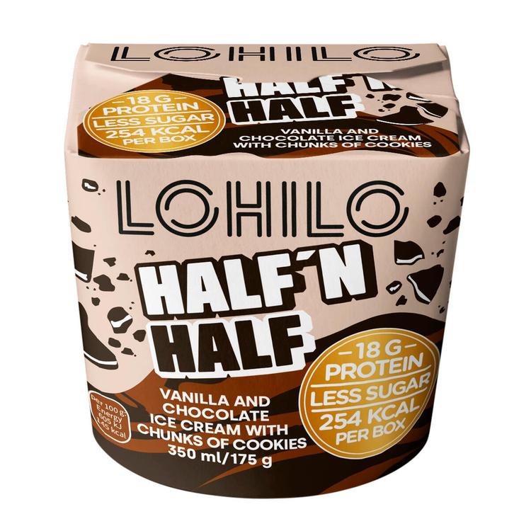 Lohilo Jäätis Half N' Half 350ml/175 G