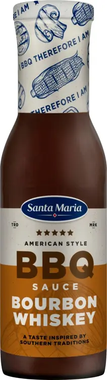 Santa Maria 370G BBQ Sauce   Bourbon Whiskey BBQ-kastike