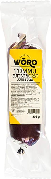 Tõmmu suitsuvorst juustuga 350 g