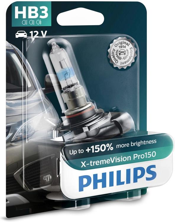 Esitule pirn HB3 X-tremeVision Pro150