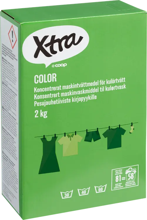 Xtra Color pesujauhetiiviste 2 kg
