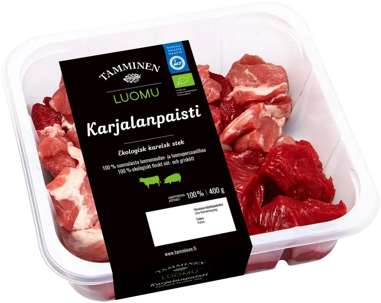 Tamminen luomu karjalanpaisti 400g