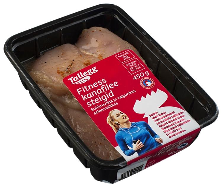 Fitness kanafilee steigid 450 g