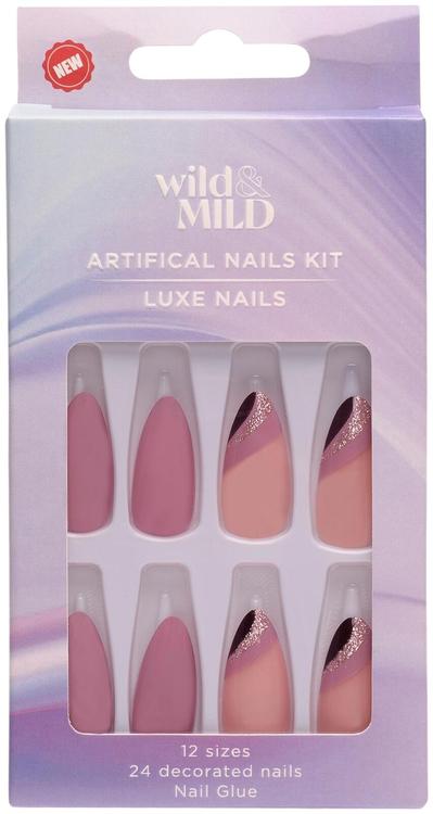 WM082 Moon Queen Artificial Nails Set Wild&Mild N24