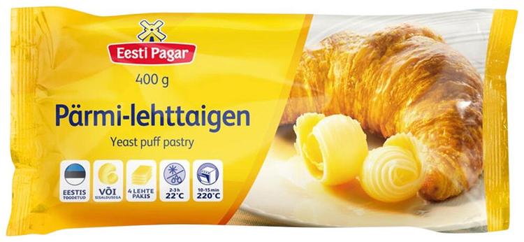 Pärmi-lehttaigen, 4 x 100 g