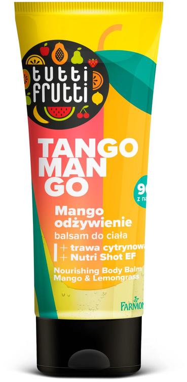 Tutti Frutti ravitseva vartalovoide Mango ja sitruunaruoho 200 ml