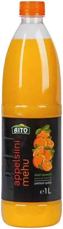 Aito 1l appelsiinimehu tuorepuristettu