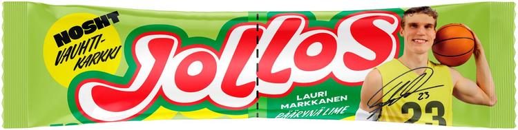Nosht Jollos Vauhtikarkki Lauri Markkanen Päärynä Lime 52 g