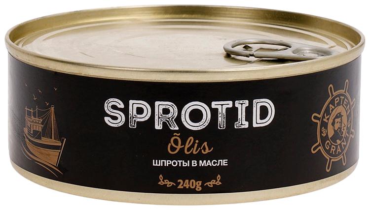 Sprotid õlis 240g